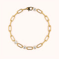 Daisy Link Gold Vermeil Bracelet