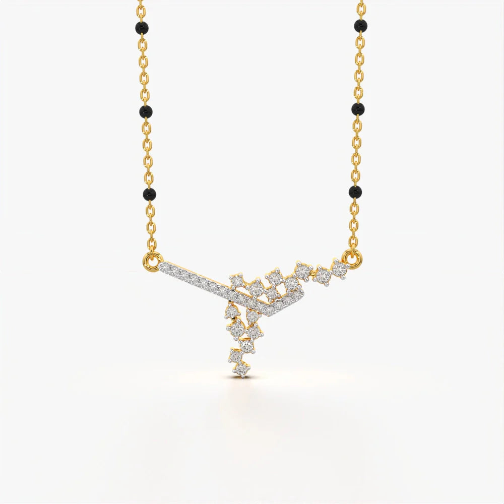 Modern Bloom Mangalsutra