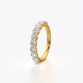 18K Gold Vermeil Classic Diamond Band