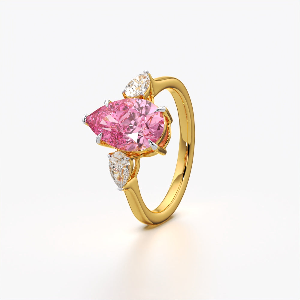 Pink Aura Grace Ring
