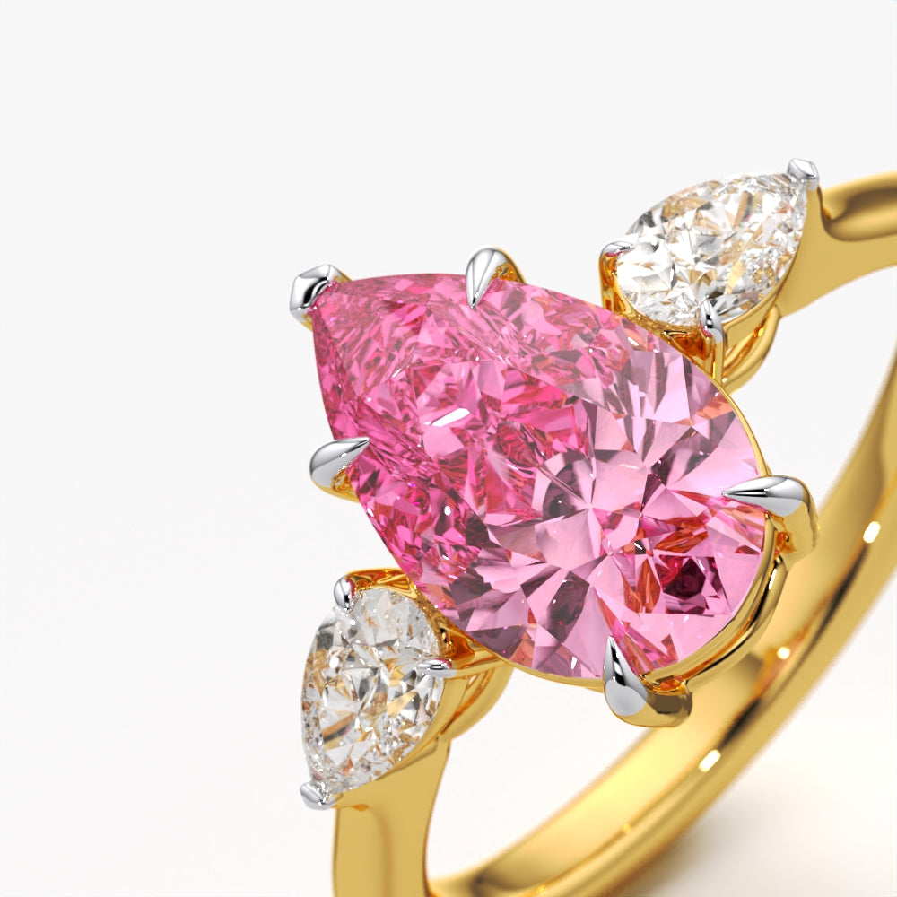Pink Aura Grace Ring