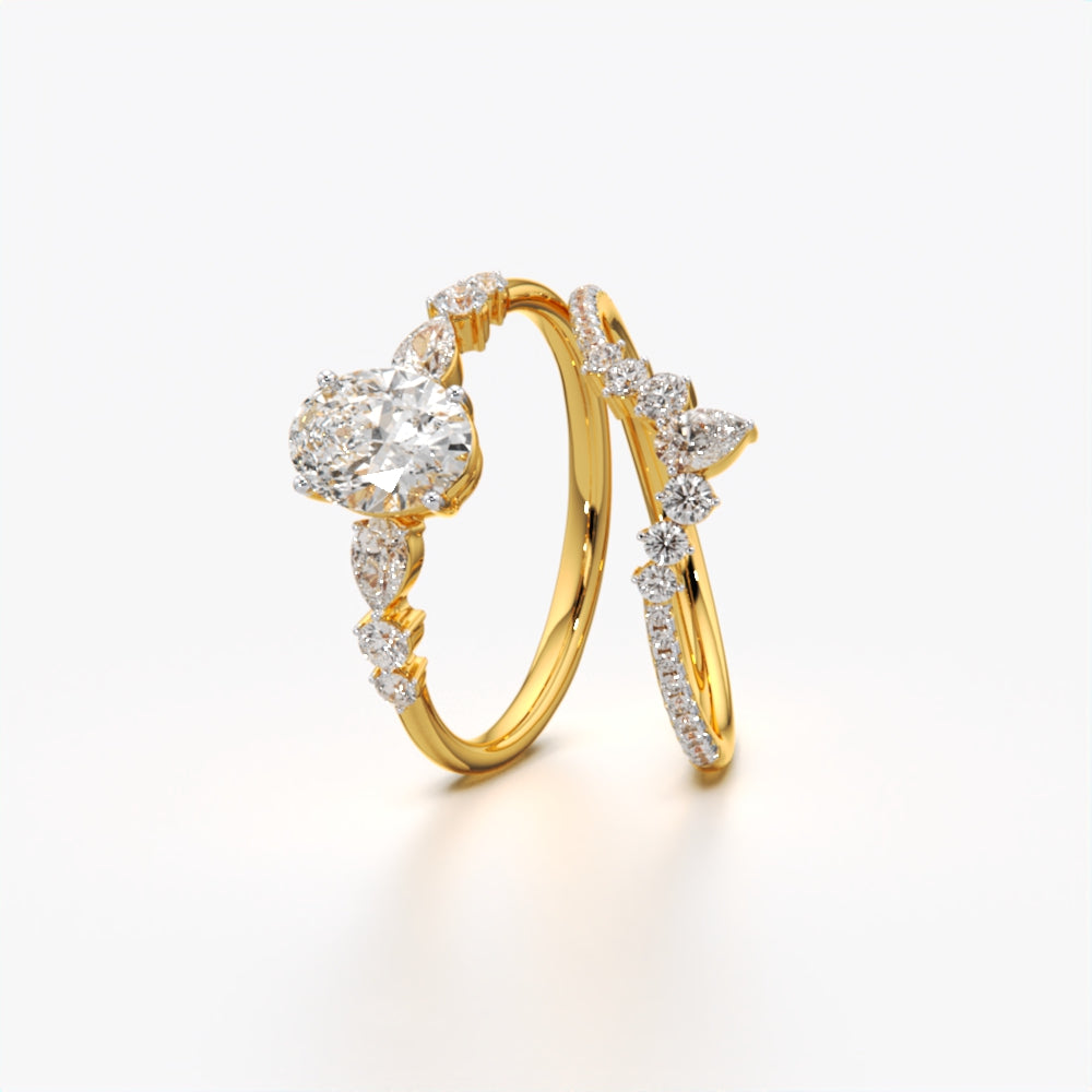 Sparkle Harmony Ring Set