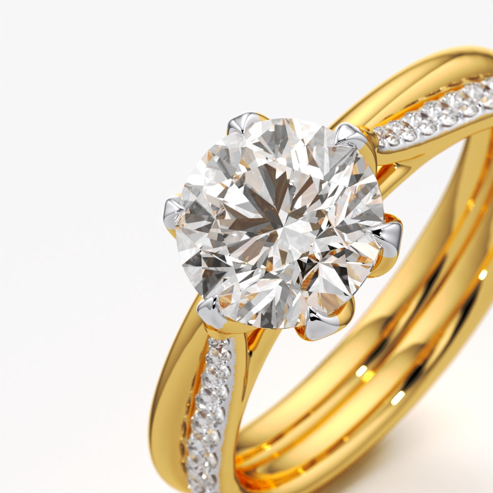 Round Harmony Ring Set