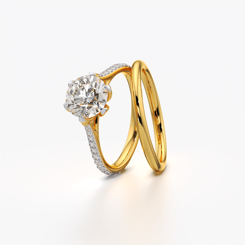 Round Harmony Ring Set