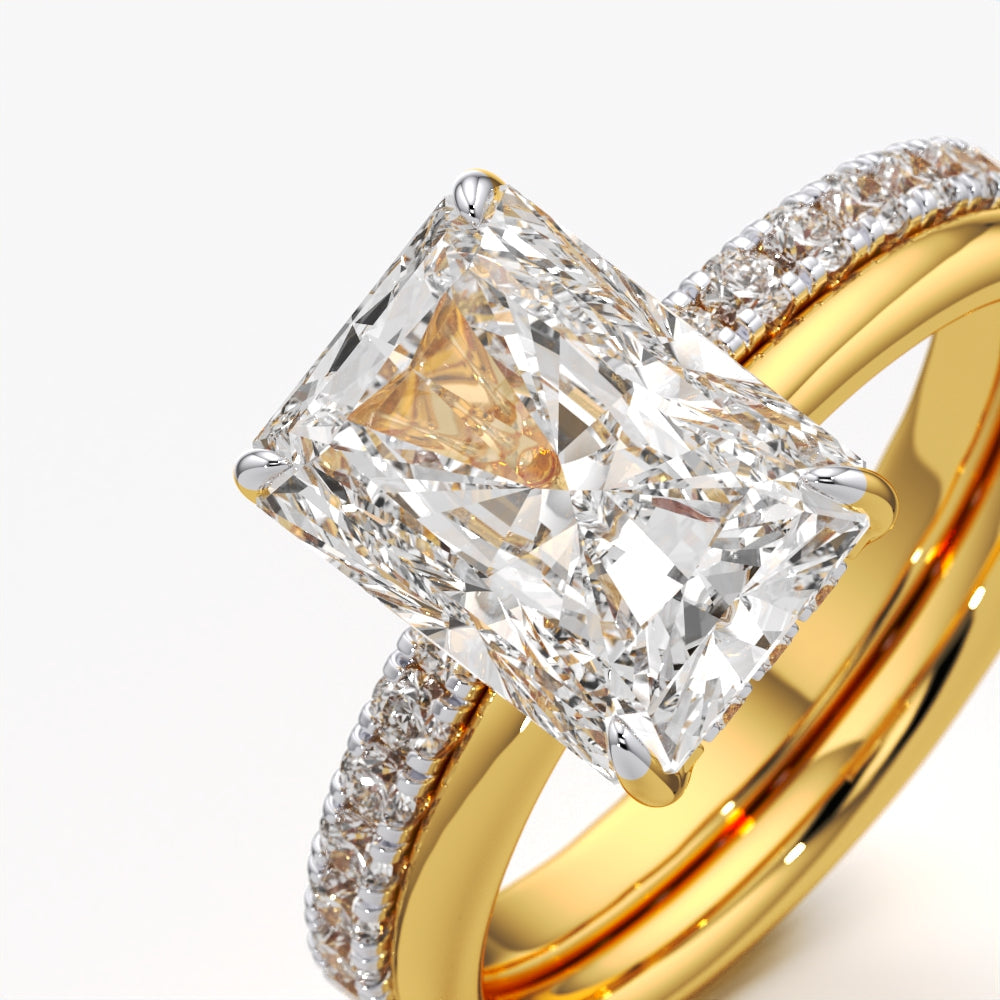 Radiant Sparkle Ring Set