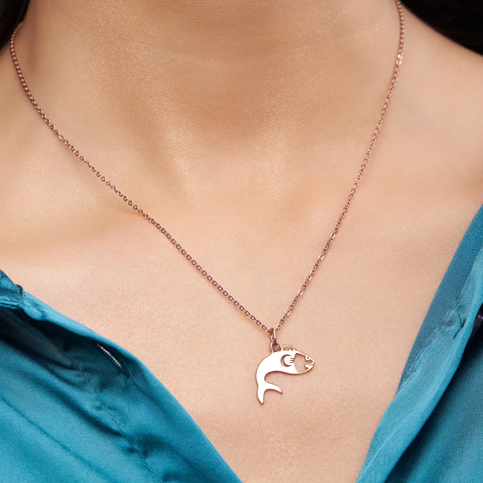 Fish Charm Necklace