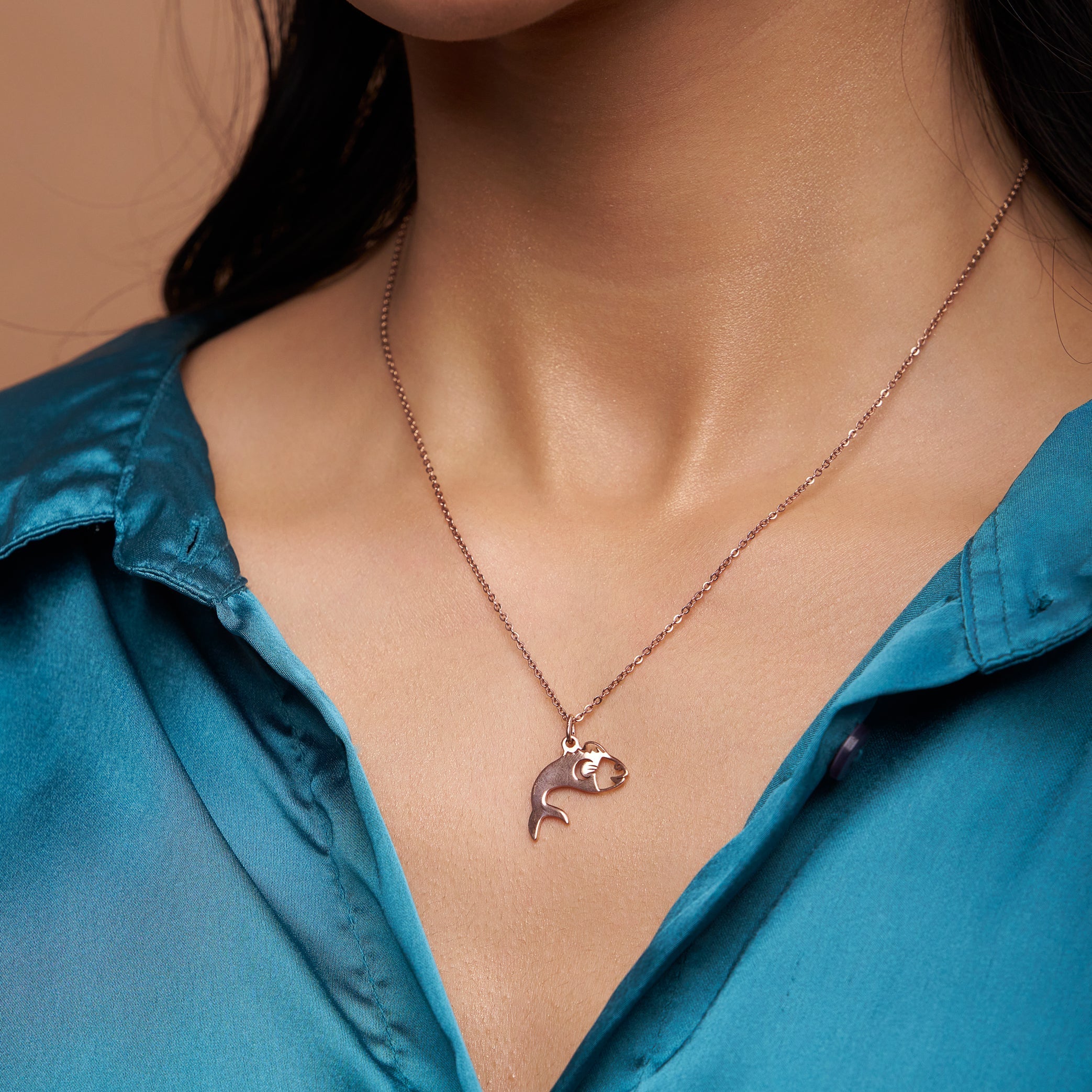 Fish Charm Necklace