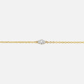 18K Gold Vermeil Marquise CZ Bracelet