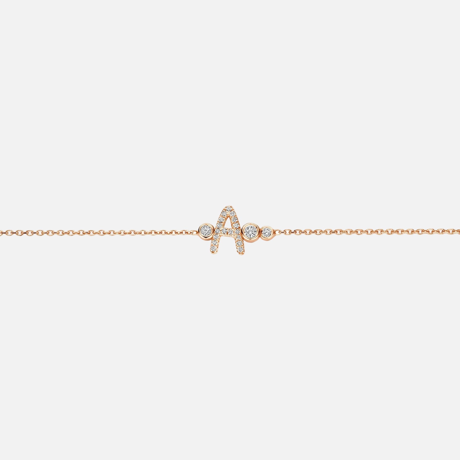 Custom Gold Vermeil Initial Bracelet