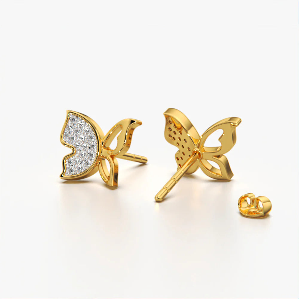 Twinkle Butterfly Studs