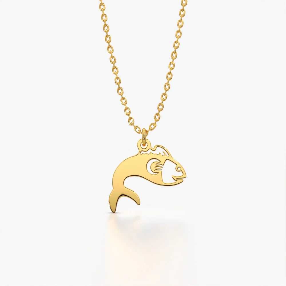 Fish Charm Necklace