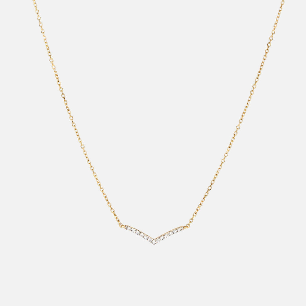 Dainty Chevron Necklace