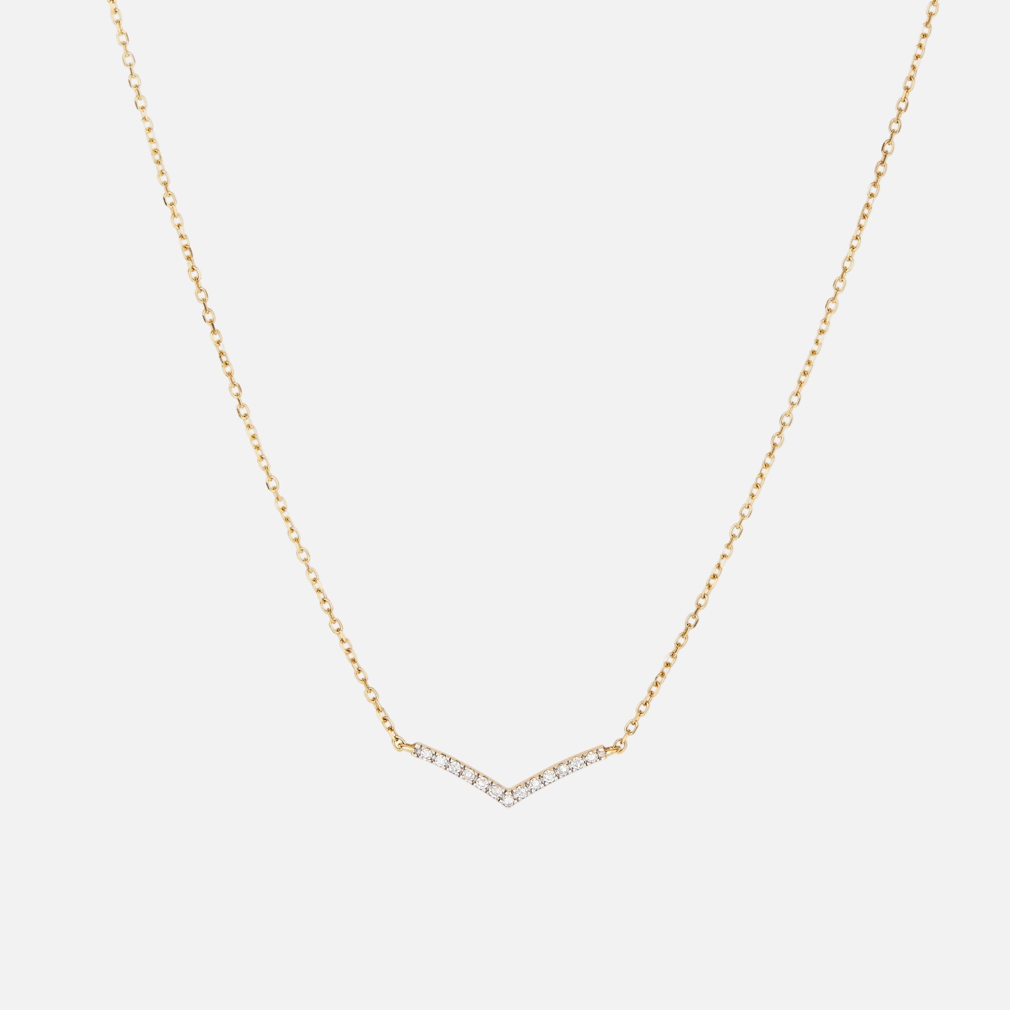 Dainty Chevron Necklace