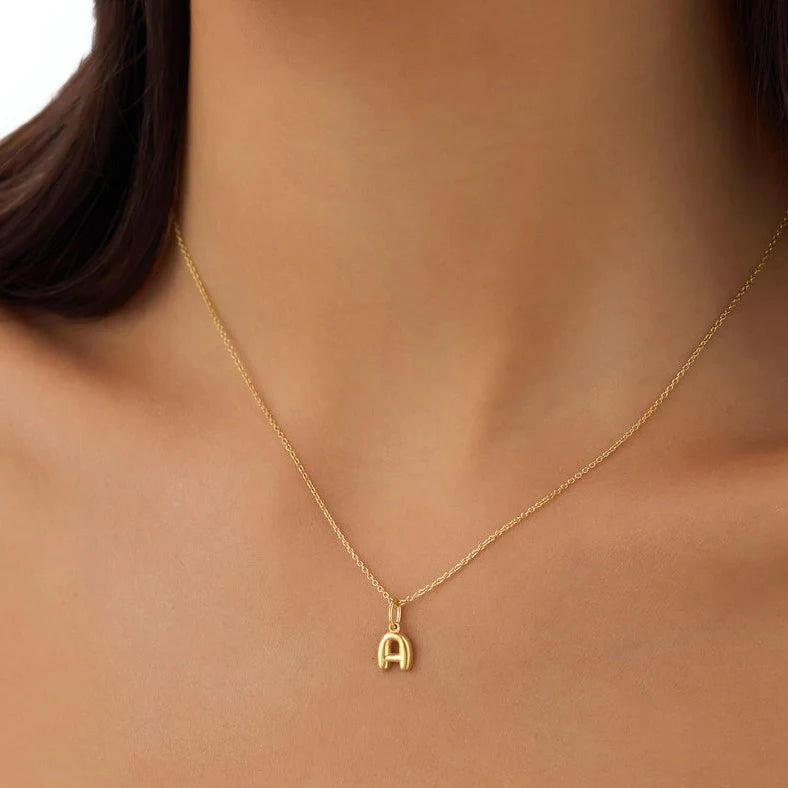 Personalized Letter Charm Necklace