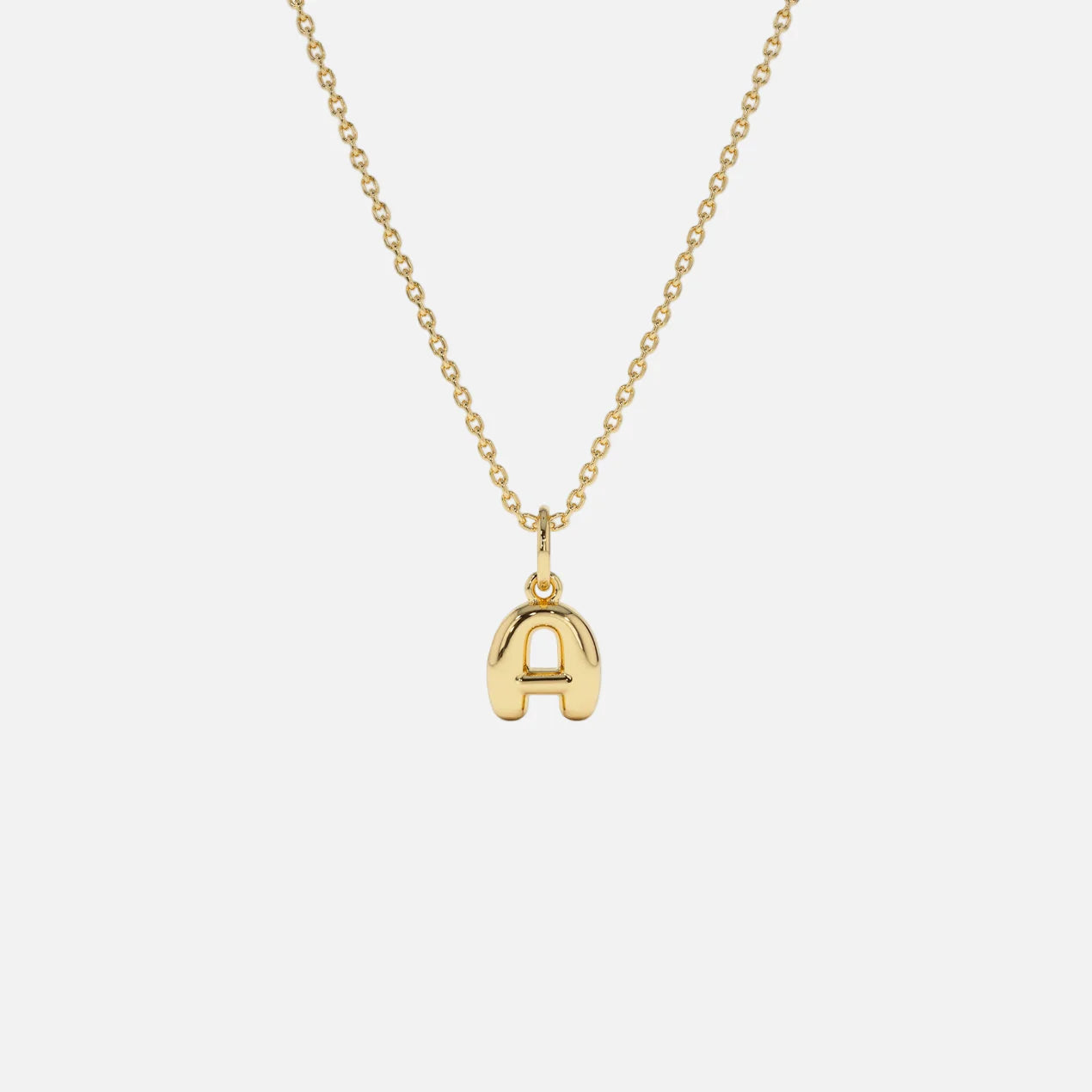 Personalized Letter Charm Necklace