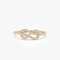 Eternal Sparkle Infinity Ring