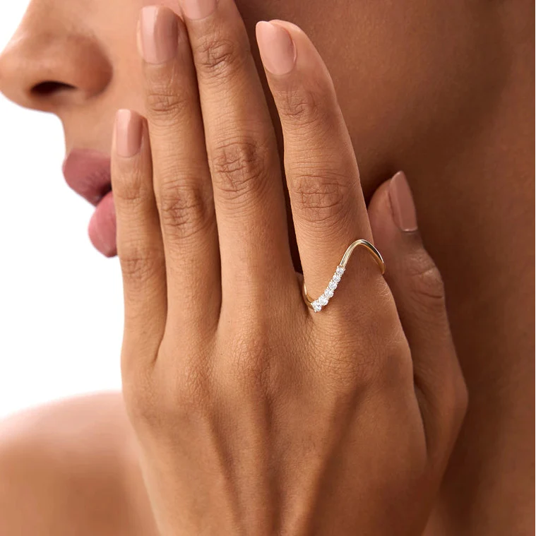 Eternal Curve Diamond Ring