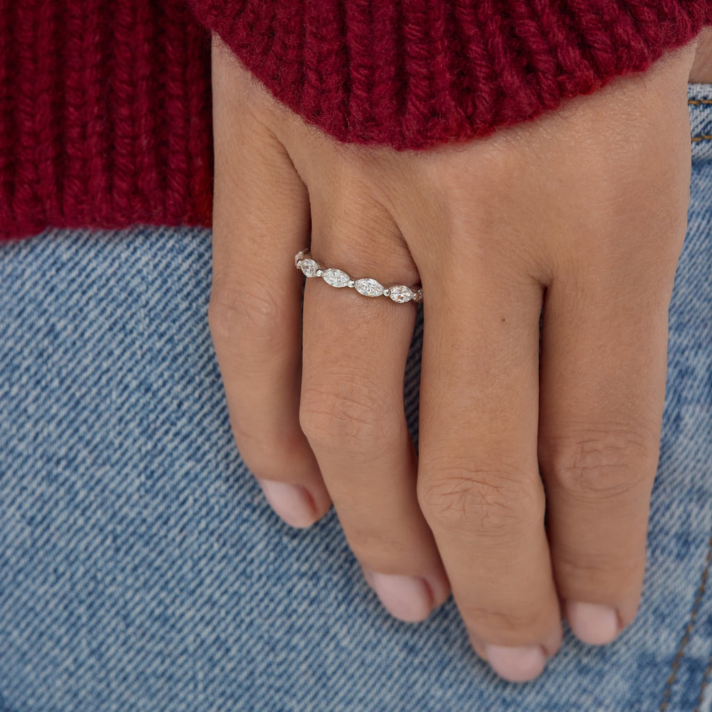 Classic Marquise Eternity Ring