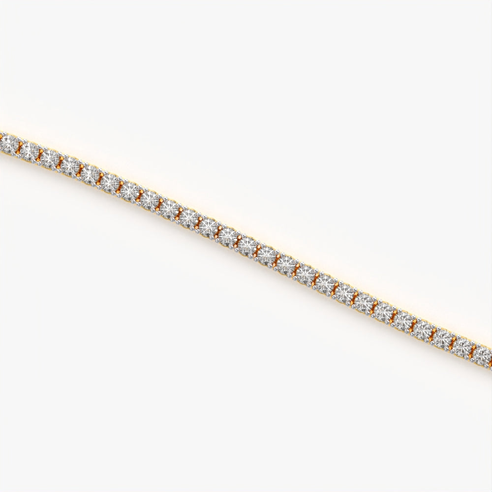 Round Diamond Tennis Bracelet