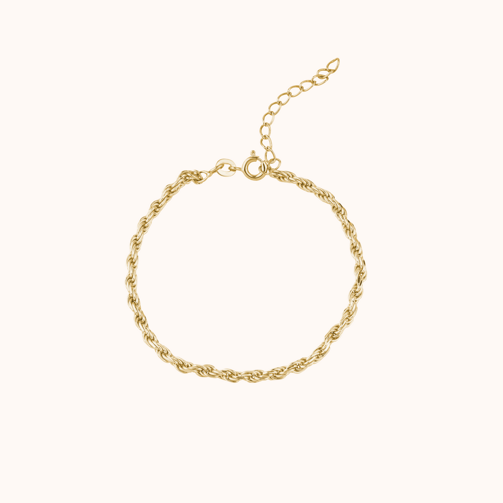 Timeless Silver Rope Chain Bracelet - KYMEE