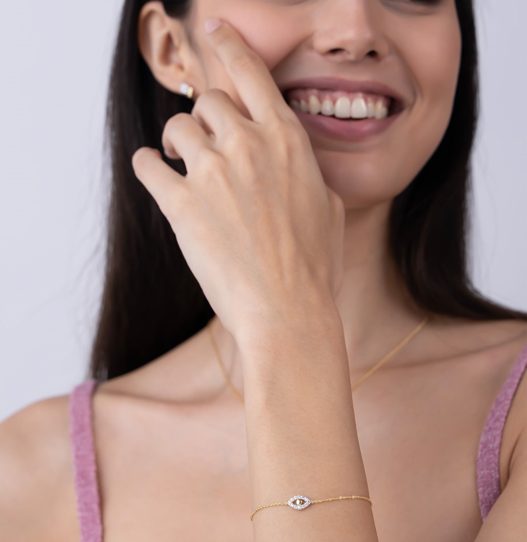 Eye Style Charm Bracelet