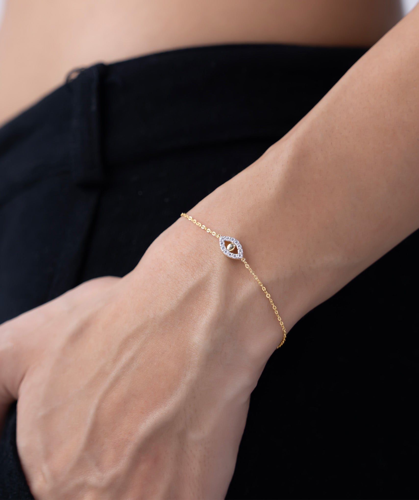 Eye Style Charm Bracelet