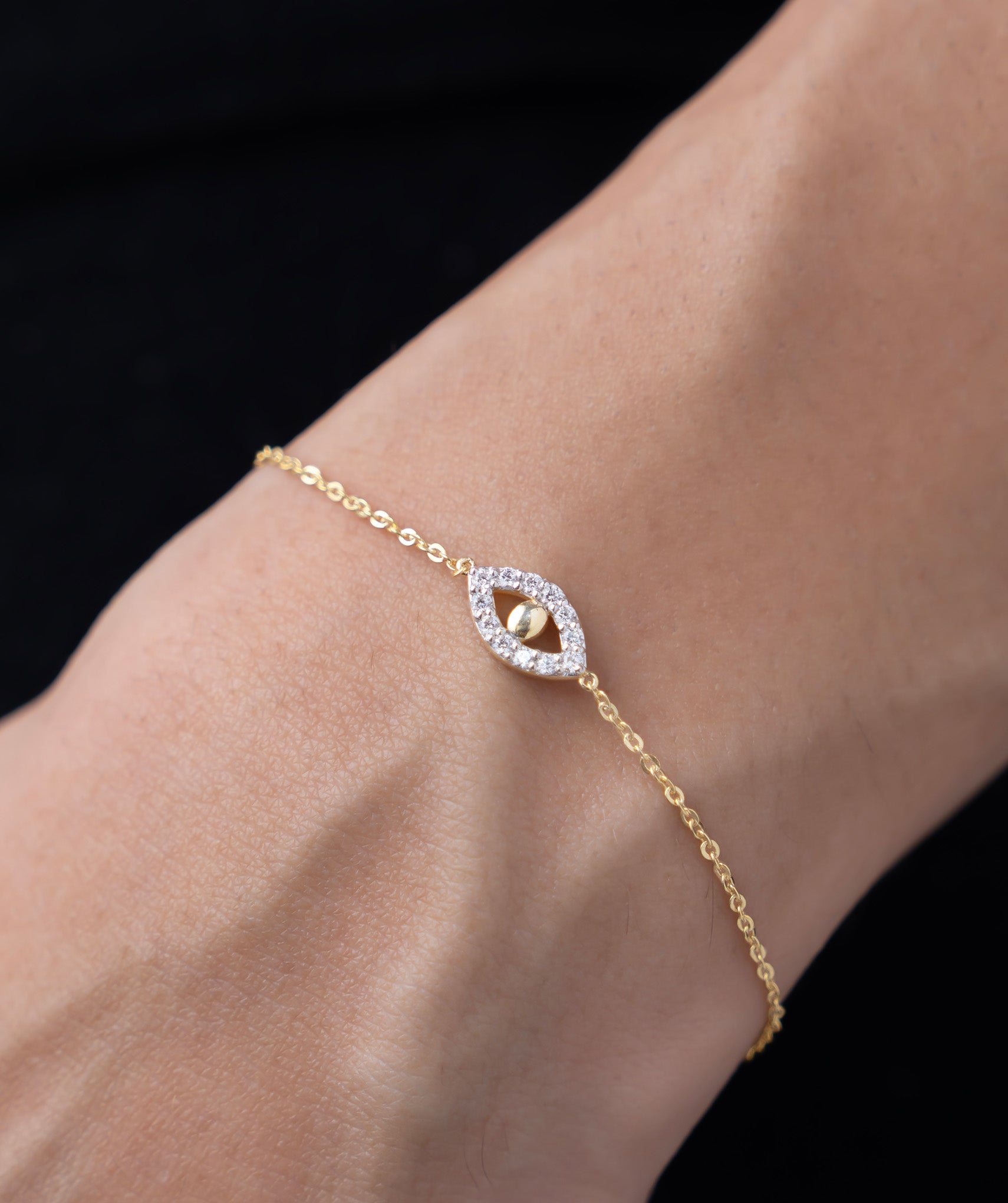 Eye Style Charm Bracelet