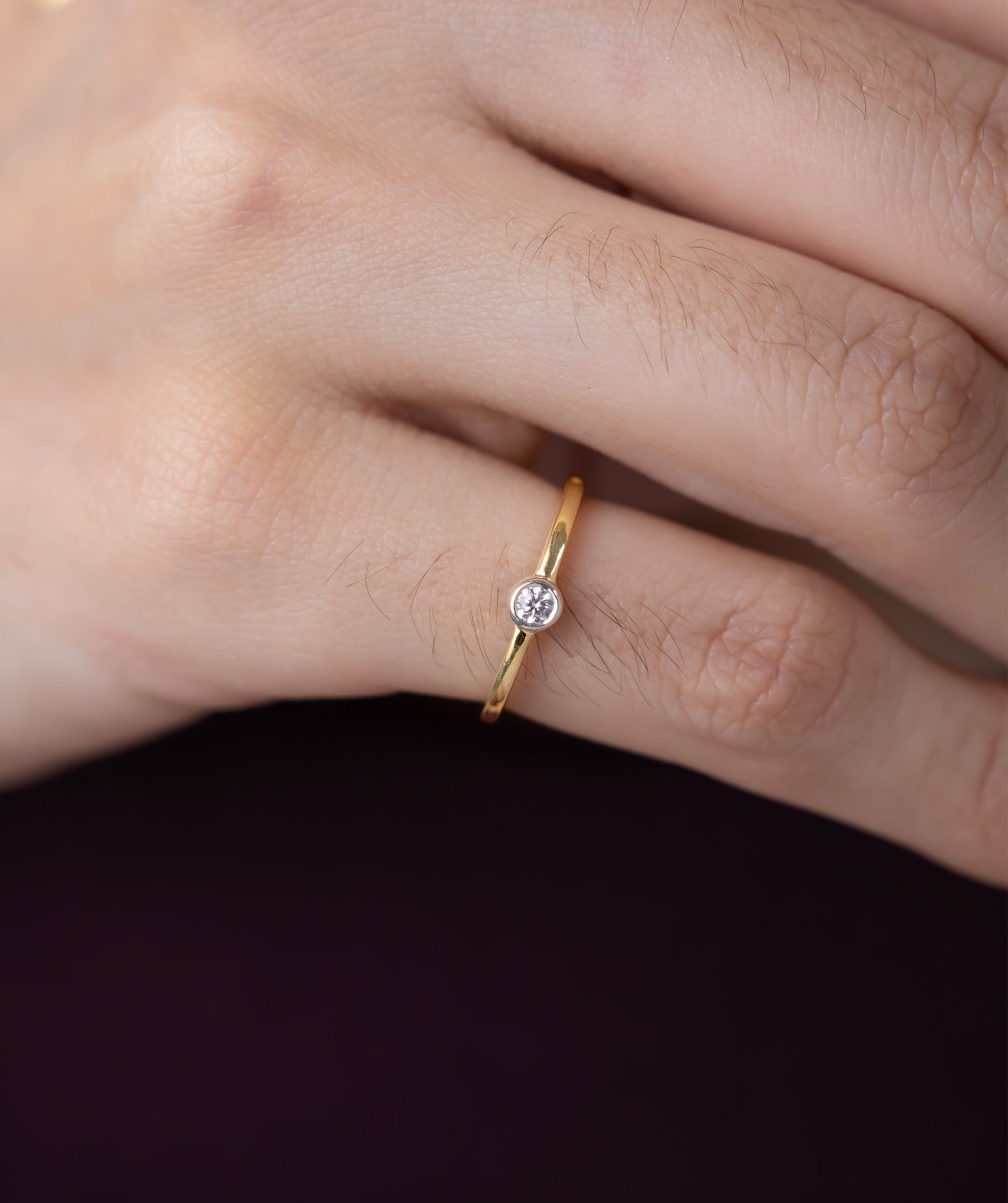 Round Diamond Solitaire Ring