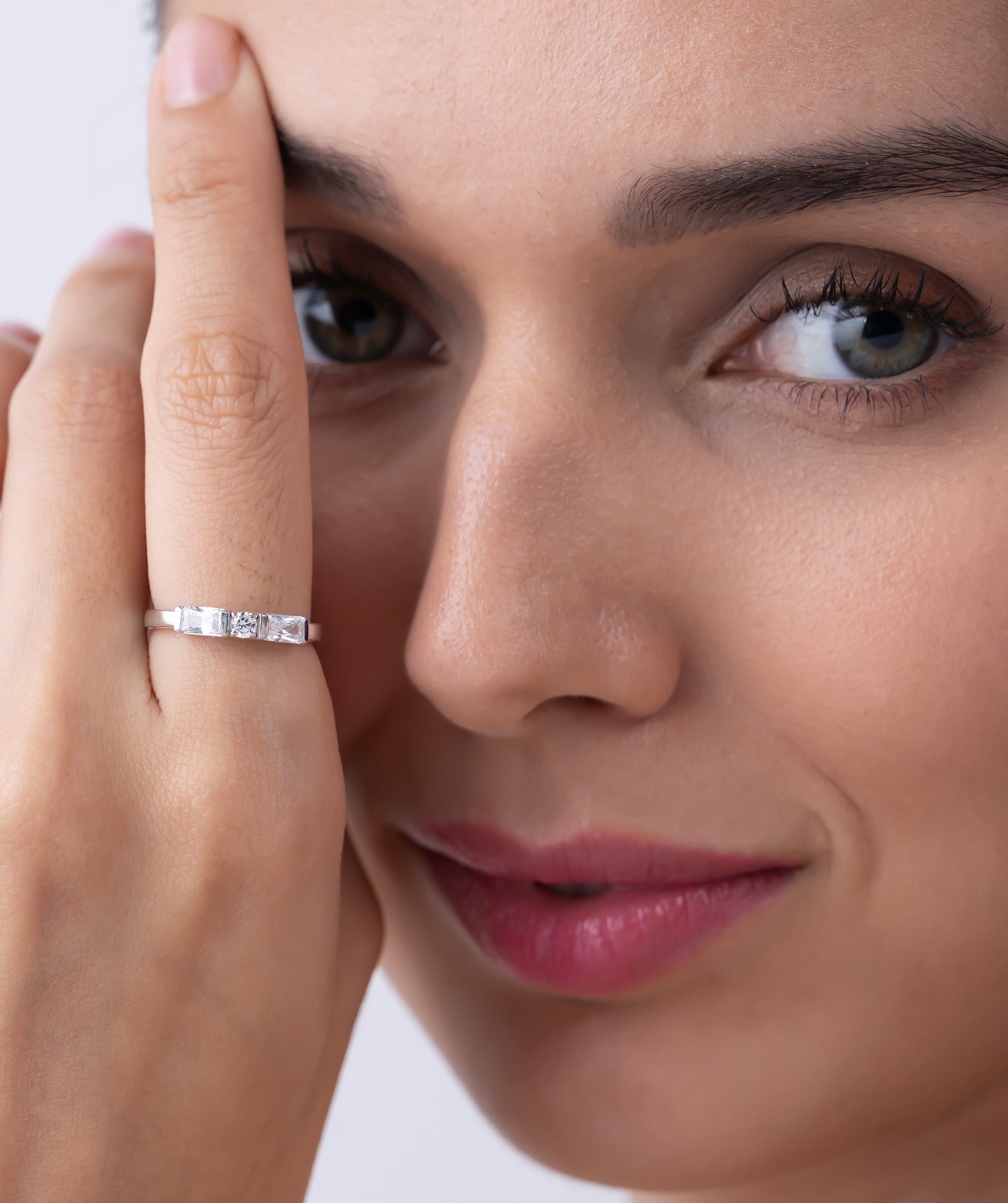 Classic Three Stone Ring