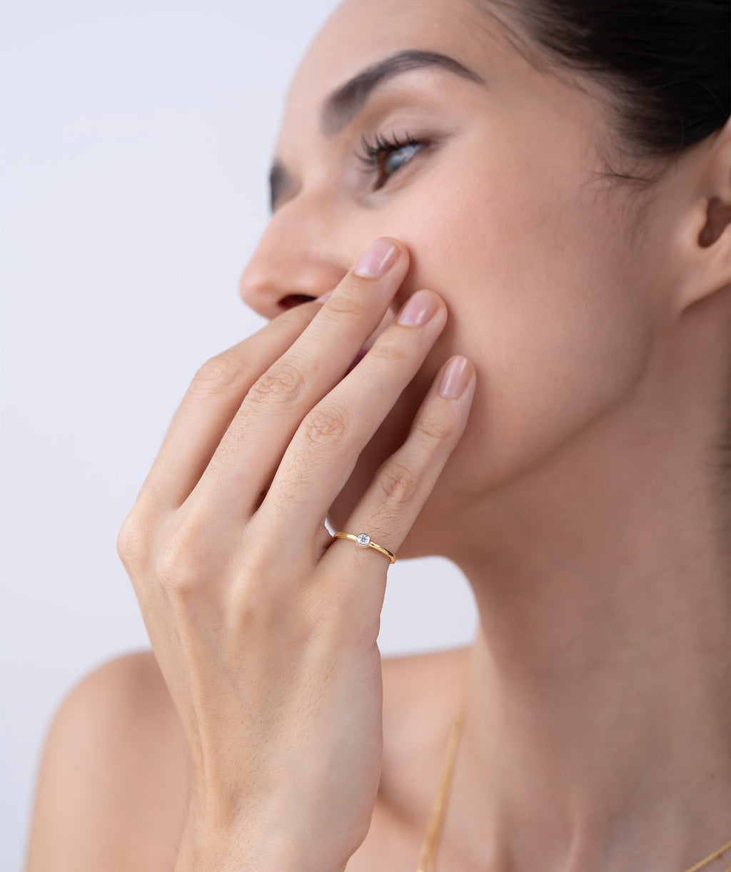 Round Diamond Solitaire Ring