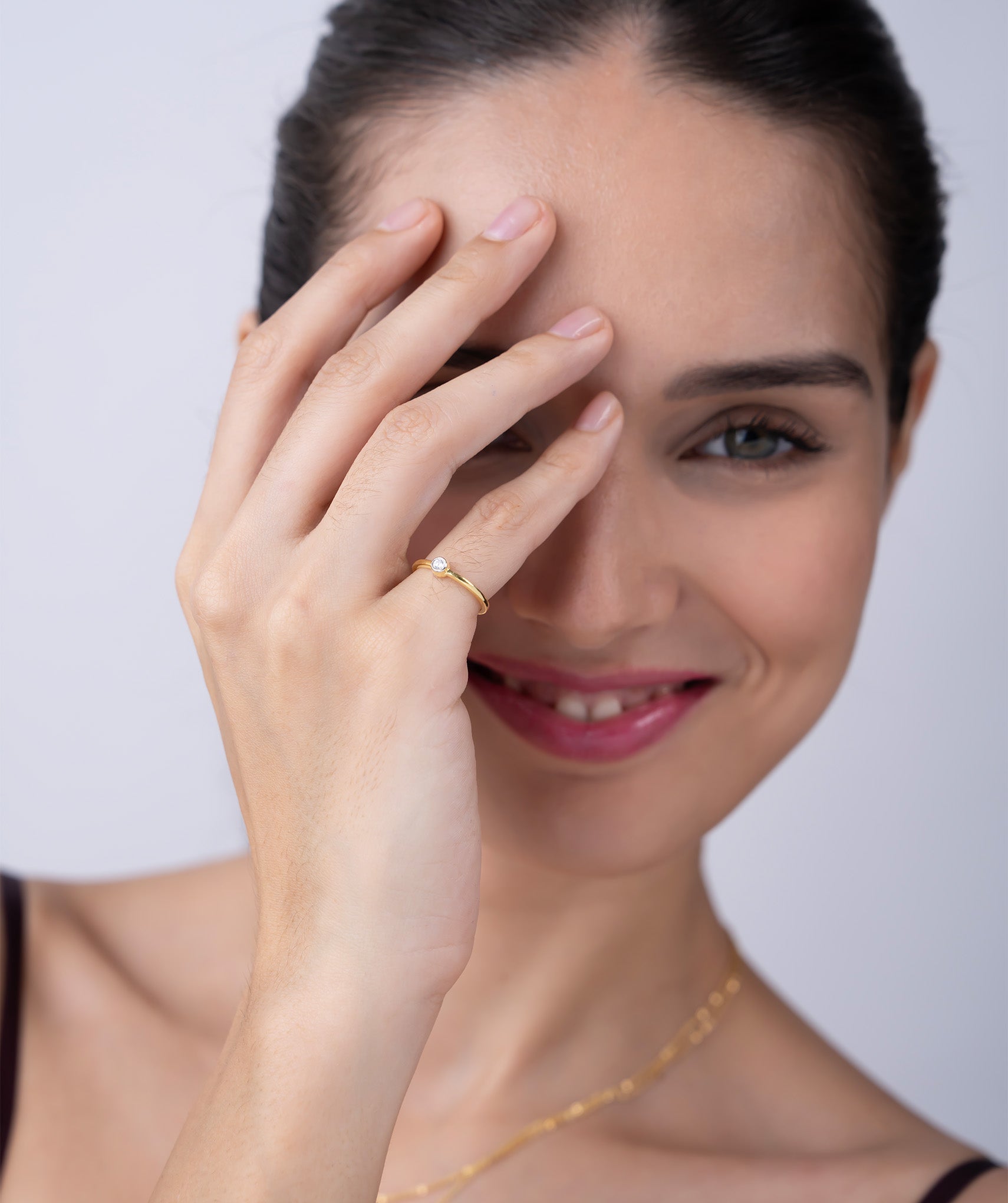 Round Diamond Solitaire Ring