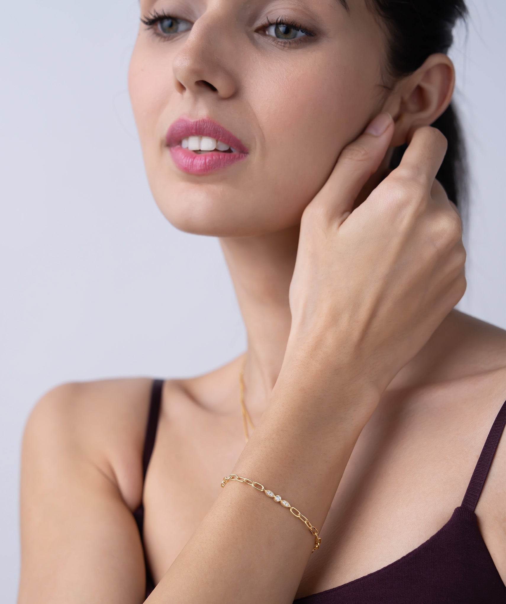 Diamond Harmony Link Bracelet