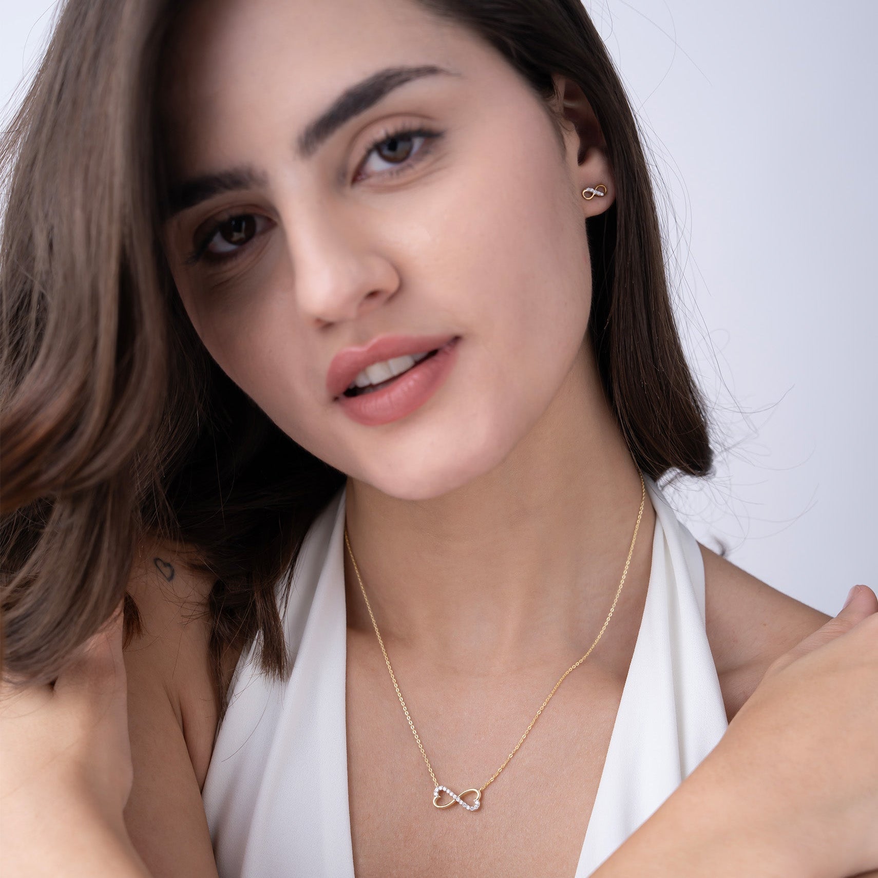 Infinity Heart Necklace