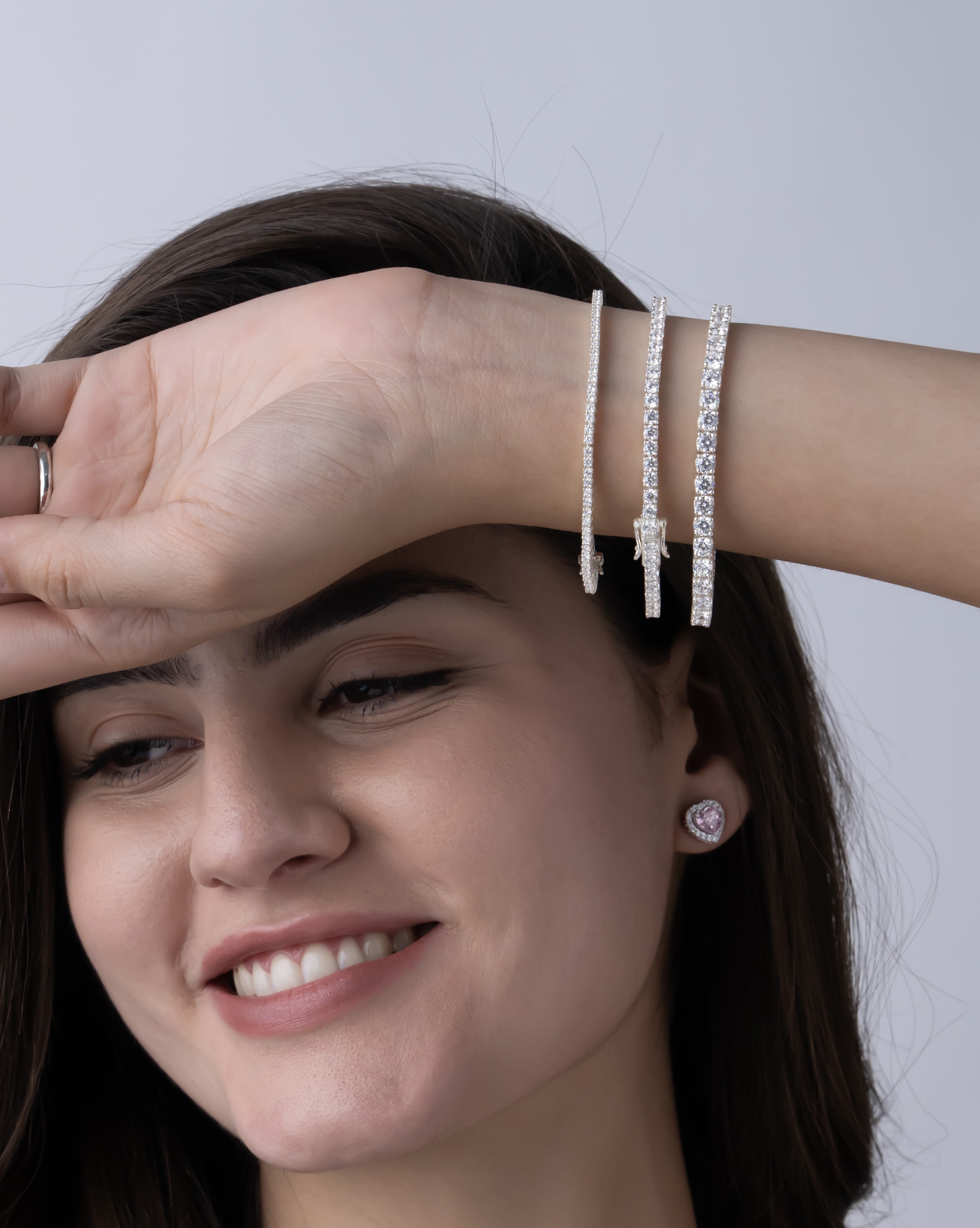 Round Diamond Tennis Bracelet