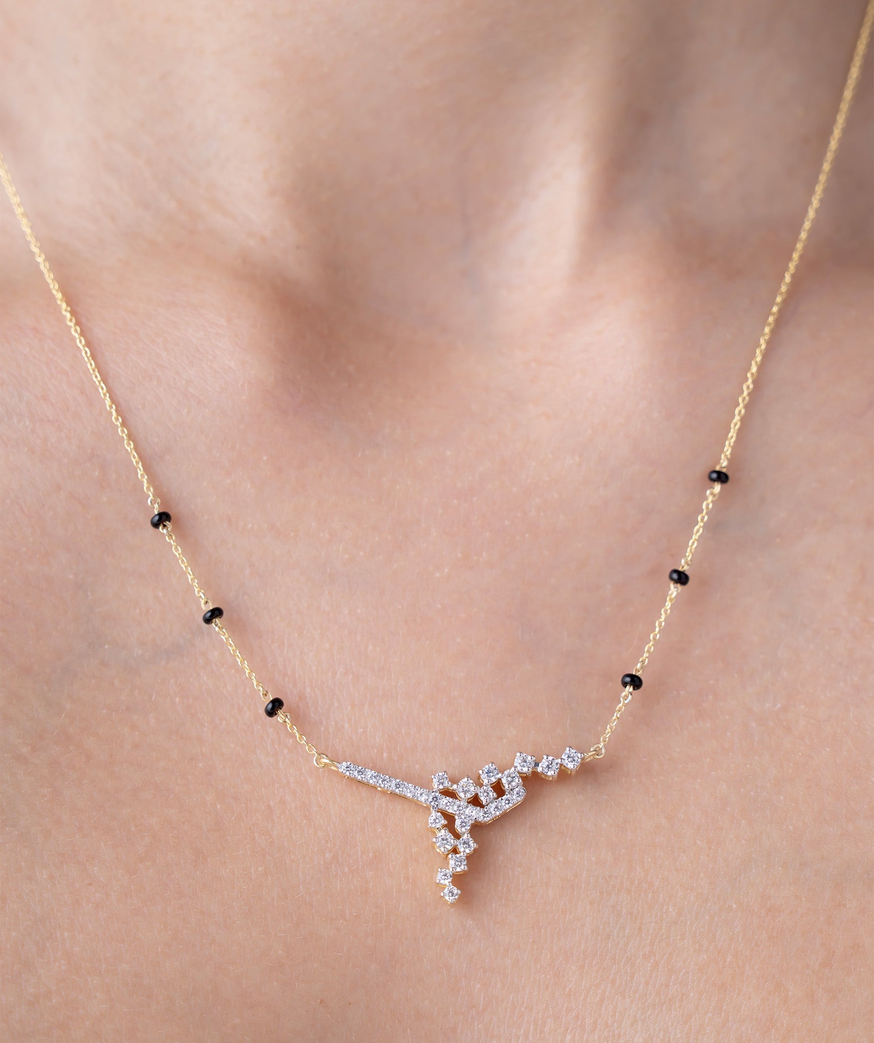 Modern Bloom Mangalsutra