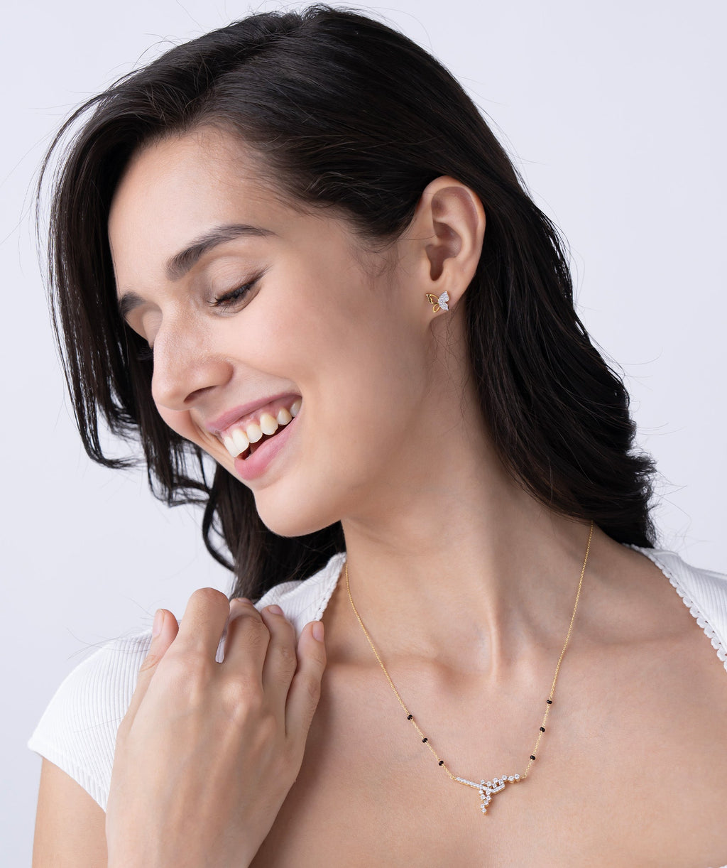 Modern Bloom Mangalsutra